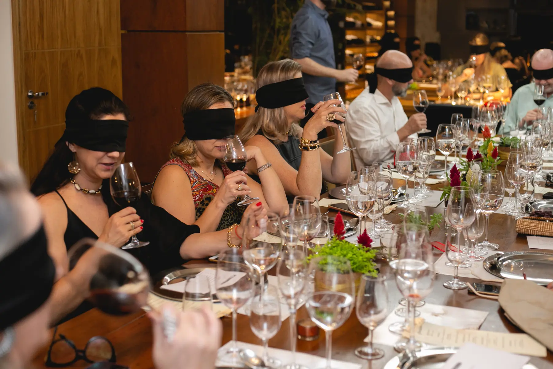 Degustação sensorial AMO VINHO