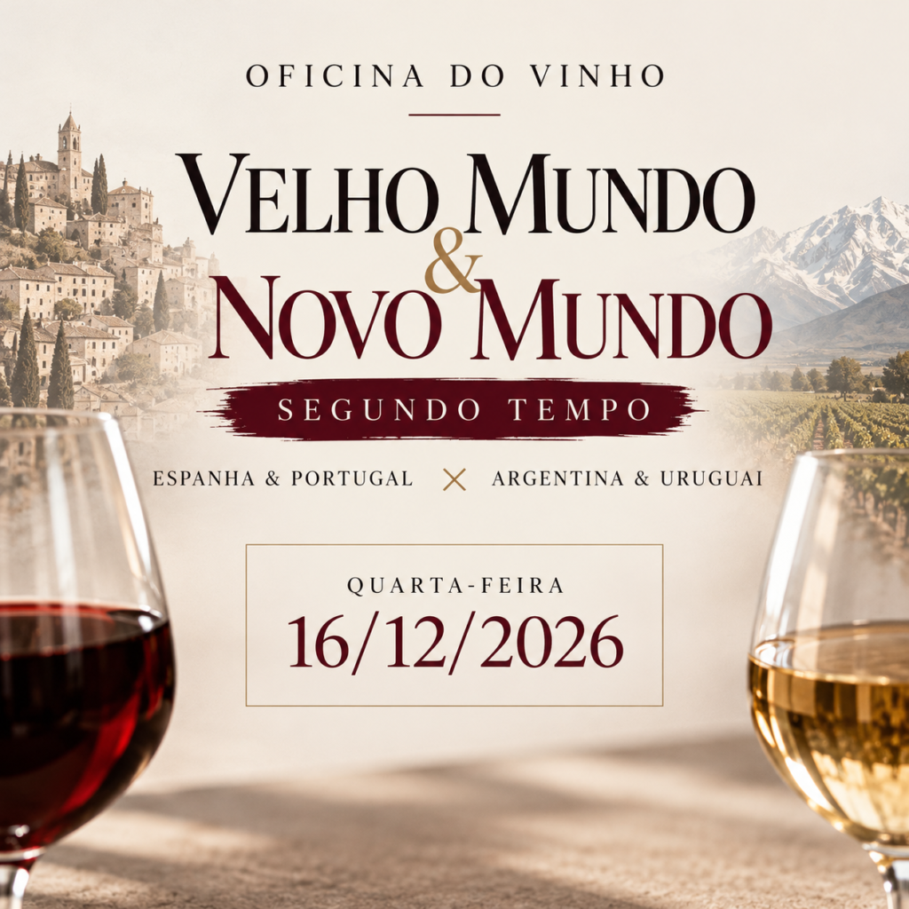 Velho Mundo × Novo Mundo• Quarta-feira, 16 de dezembro de 2026