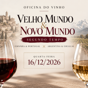 Velho Mundo × Novo Mundo• Quarta-feira, 16 de dezembro de 2026